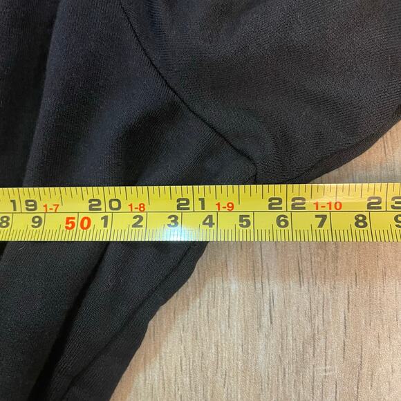 Athleta Black Long Sleeve Open Front Cardigan Wrap Sweater Jacket Women’s M - Picture 6 of 9